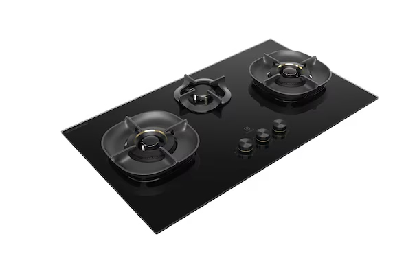 Electrolux 90cm Built-In Gas Hob with 3 Cooking Zones EHG9350BC - Click Image to Close